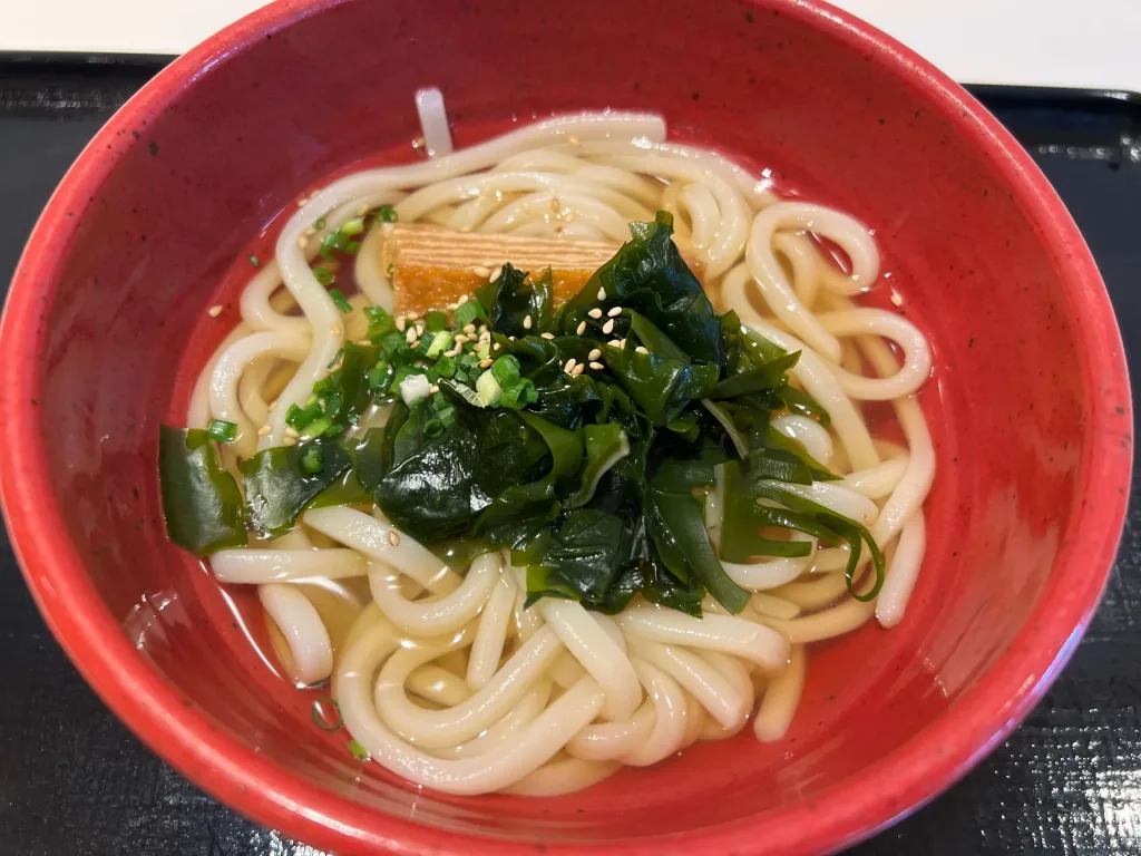 ワカメうどん