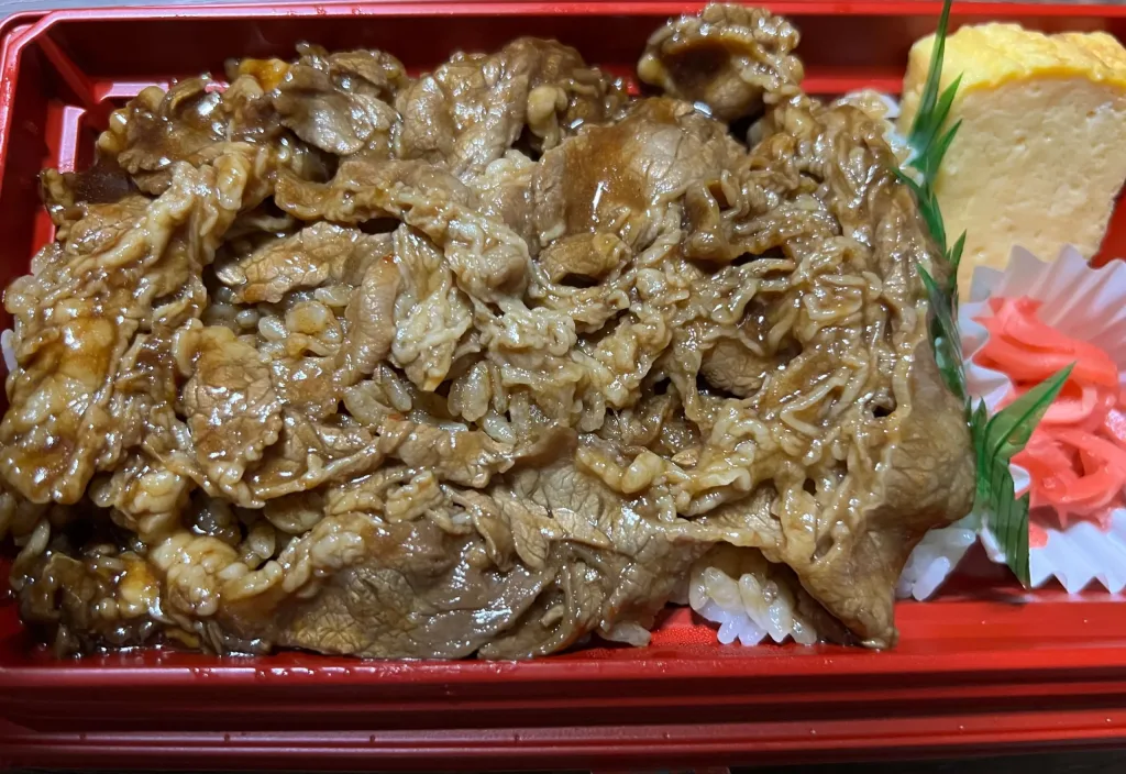 牛カルビ焼肉重