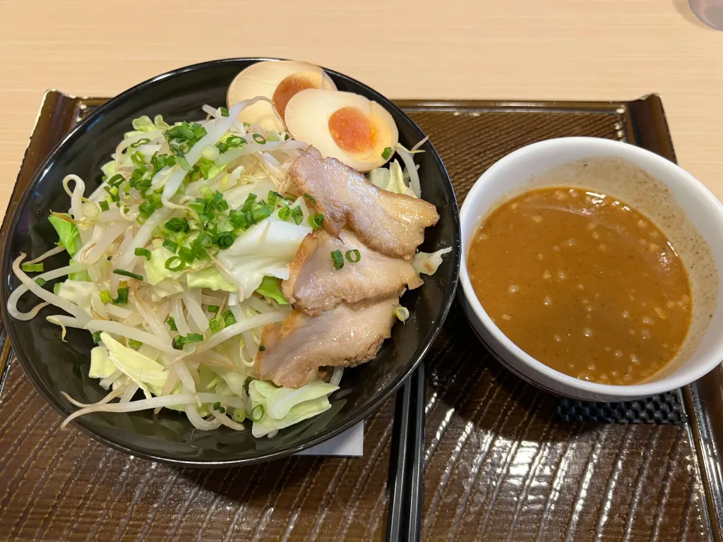 ガス郎魚介つけ汁うどん